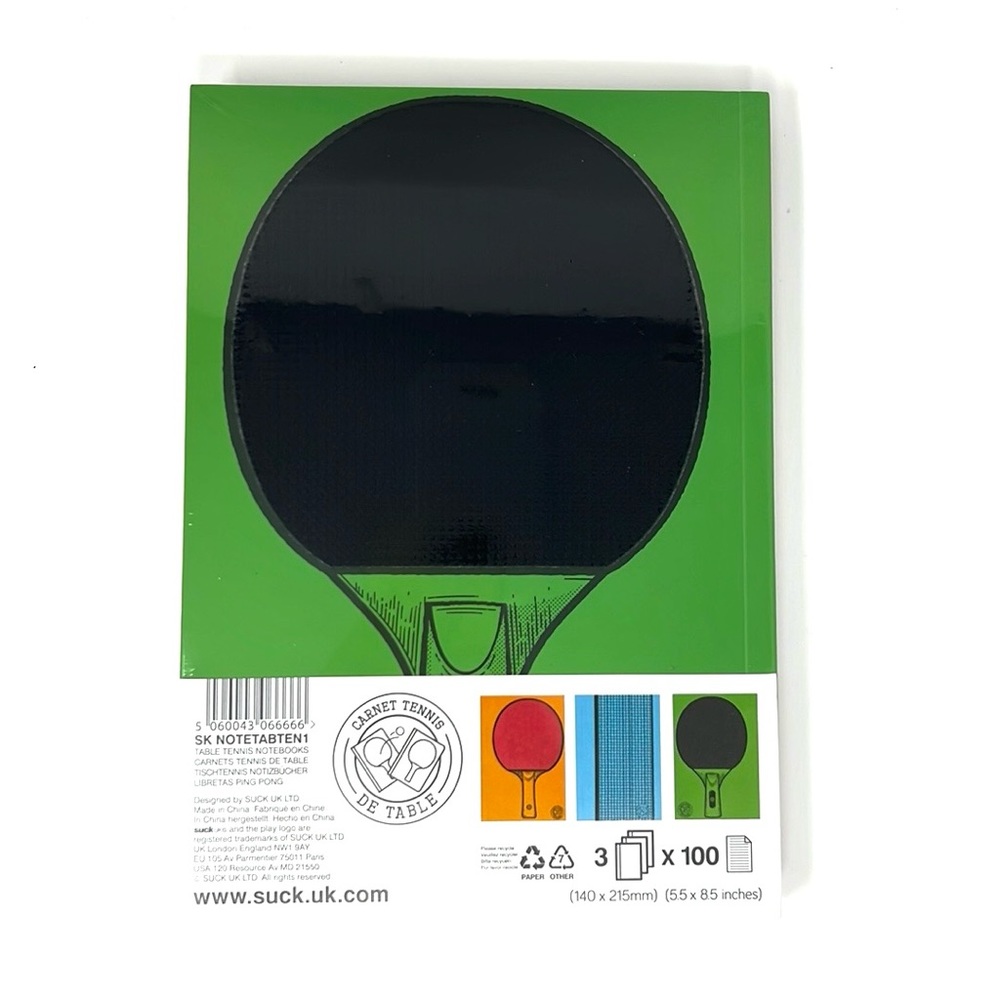 Table Tennis Notebooks - Picture 7 of 7